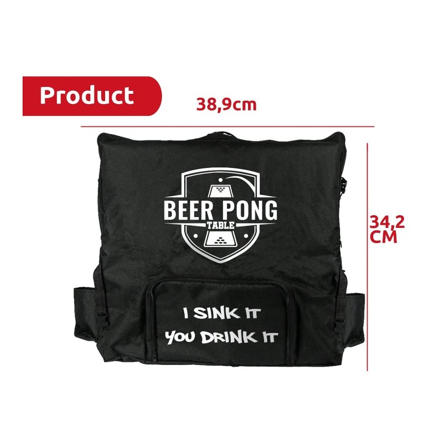 Beer Pong pelin kantoreppu