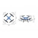 SYMA X5HC kopteri ja kamera